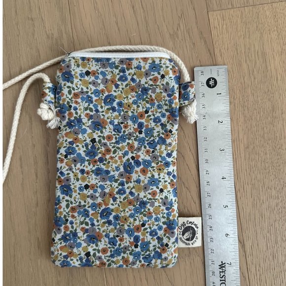 small liberty print cross body bag. handmade - Picture 2 of 5